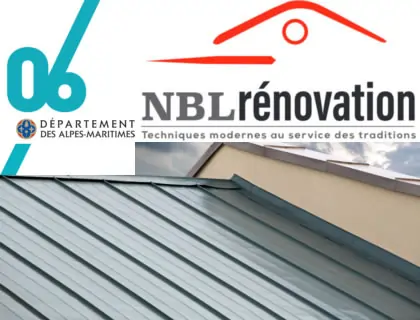 Pose, changement et rénovation de bac acier toiture par NBL couvreur Alpes-Maritimes 06